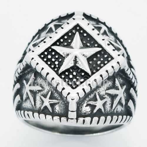 FSR14W62 five-pointed star ring